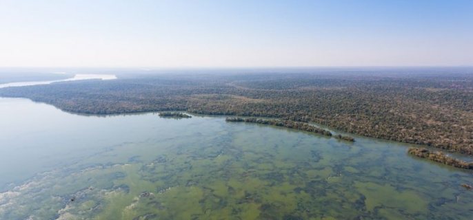 The Parana river of Argentina