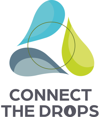 Connect the drops logo