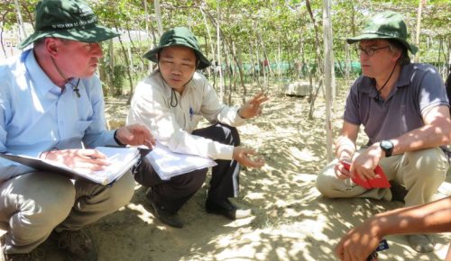 Water and agrifood experts in Vietnam