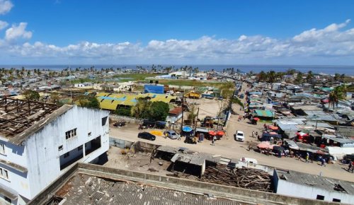 Beira, Mozambique after cyclone Idai hit the city