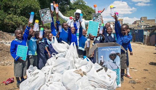 Photo of a city clean-up organised by Join the Pipe