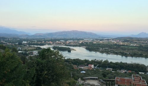 Buna river Albania