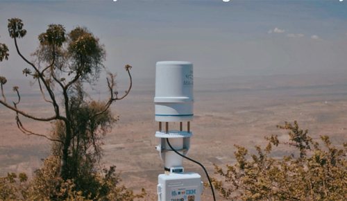 TAHMO weather station in action