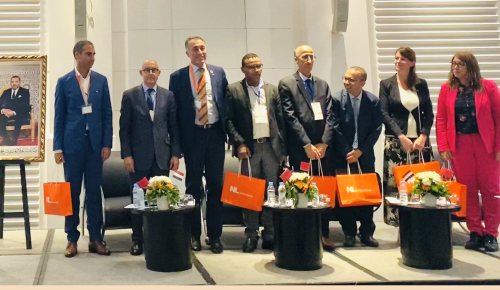 Speakers at the first edition of the Dutch Moroccan Water Days, held on 10 October 2023.