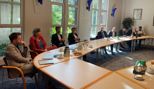 Saudi visit - meeting NWP office with Meike van Ginneken