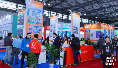 Visitors of the Netherlands Pavilion at Aquatech China 2024. Photo: Aquatech