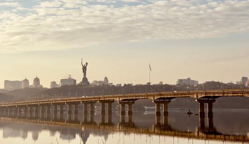 Panoramic view Kyiv 