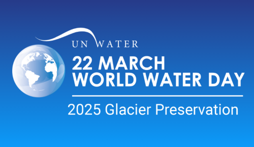 UN world water day 2025 blue logo 