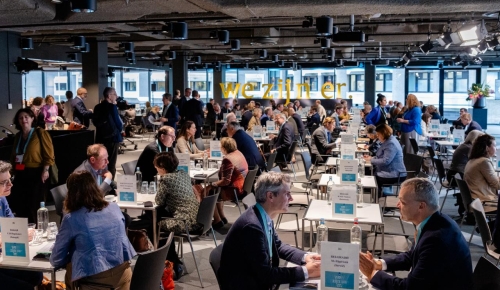 Speed dating of people at the Dutch Ambassadors conference 2026